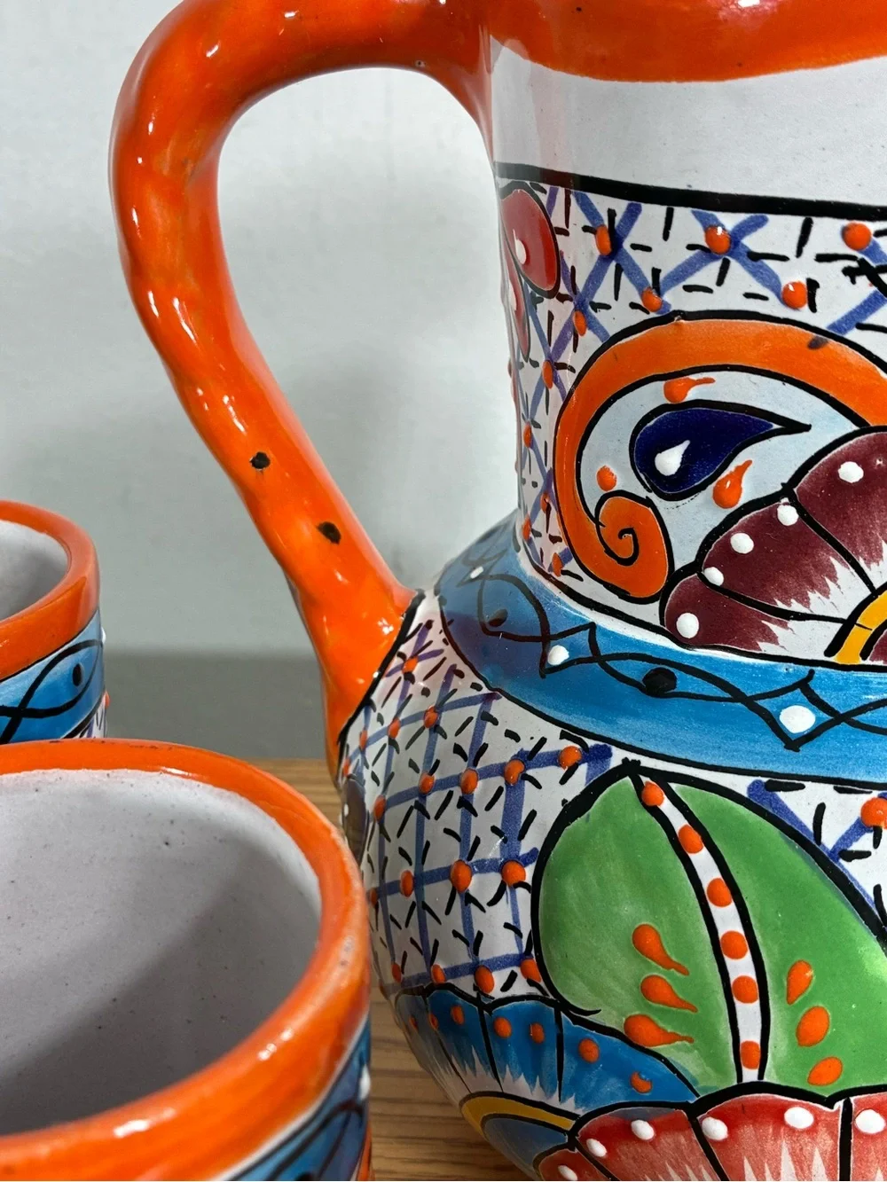 Talavera bright orange